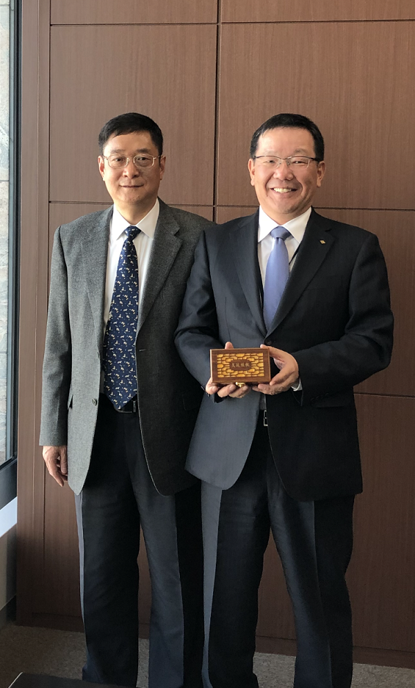 蔡總拜訪丸紅公司